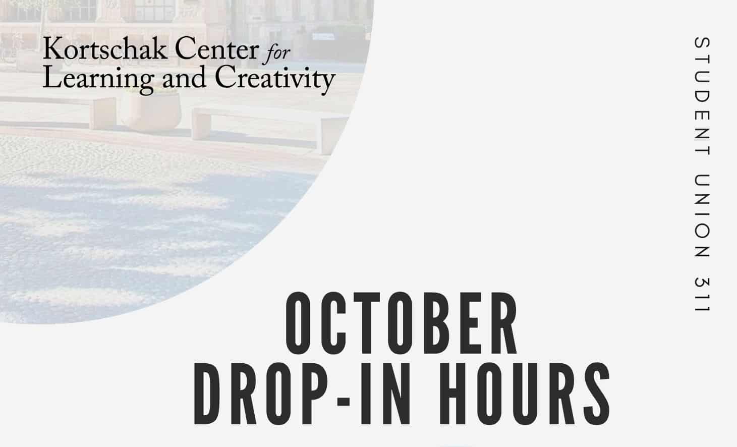 Featured image for “USC Kortschak Center for Learning and Creativity October Drop-In Hours”