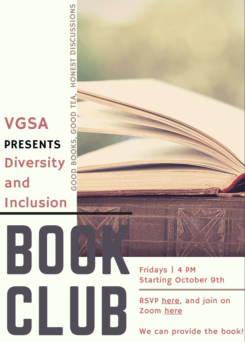 Featured image for “VGSA Diversity and Inclusion Book Club”