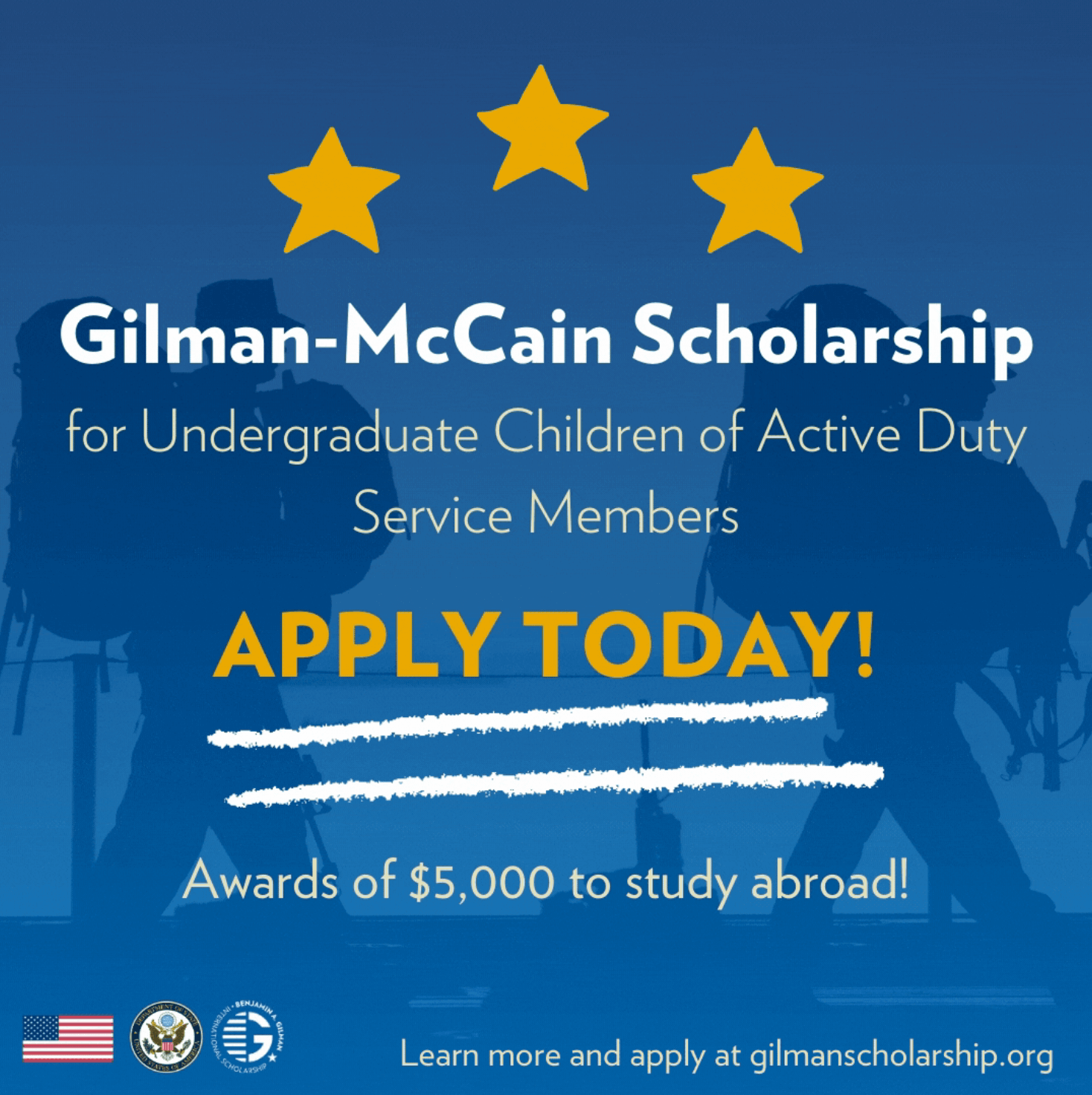 Featured image for “Gilman-McCain Scholarship”
