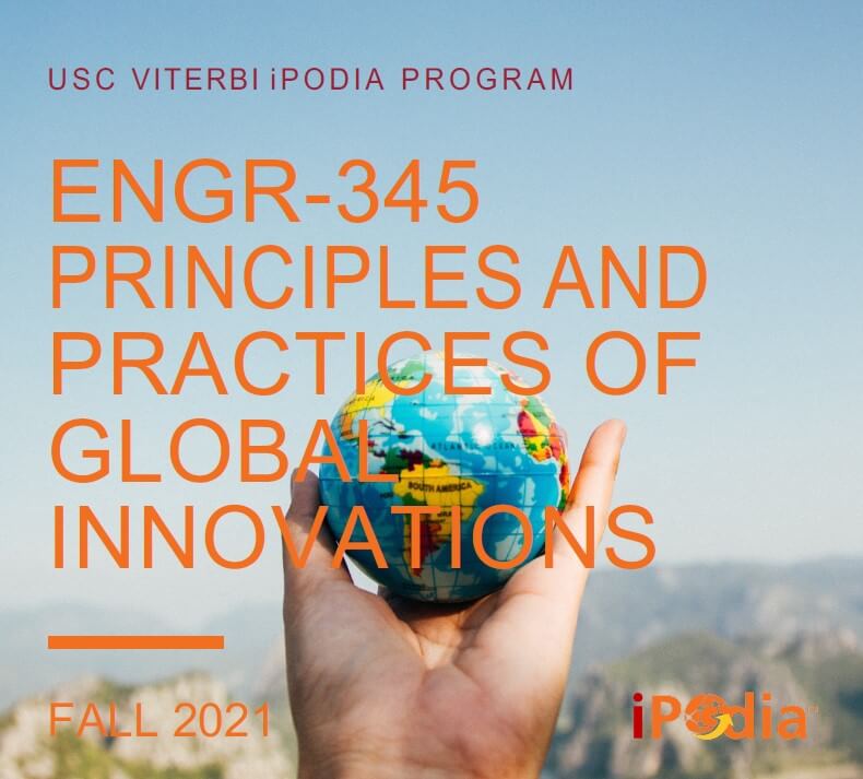 Featured image for “ENGR 345: Global Innovation iPodia Fall Semester Course”