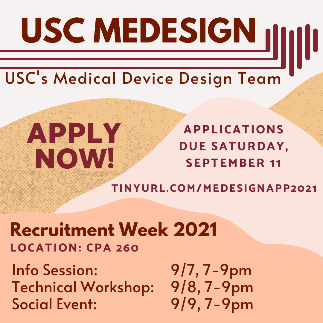 Featured image for “Welcome to USC MEDesign!”