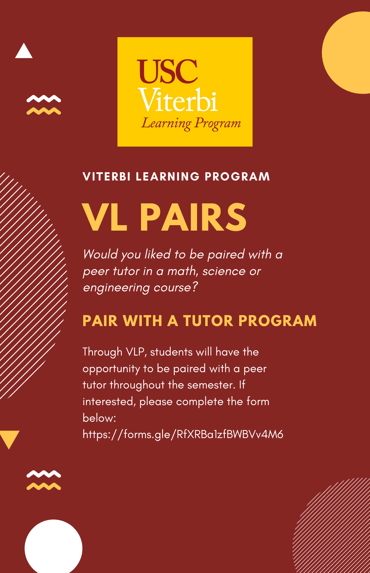 Featured image for “Interested in being Paired with a VLP Certified Tutor?”