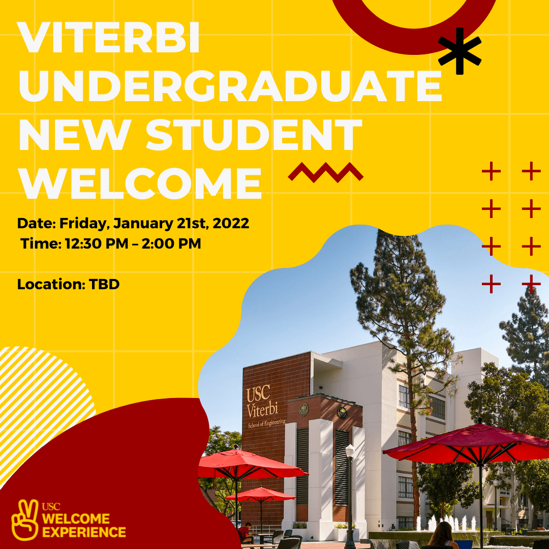 Featured image for “Viterbi Undergraduate New Student Welcome”