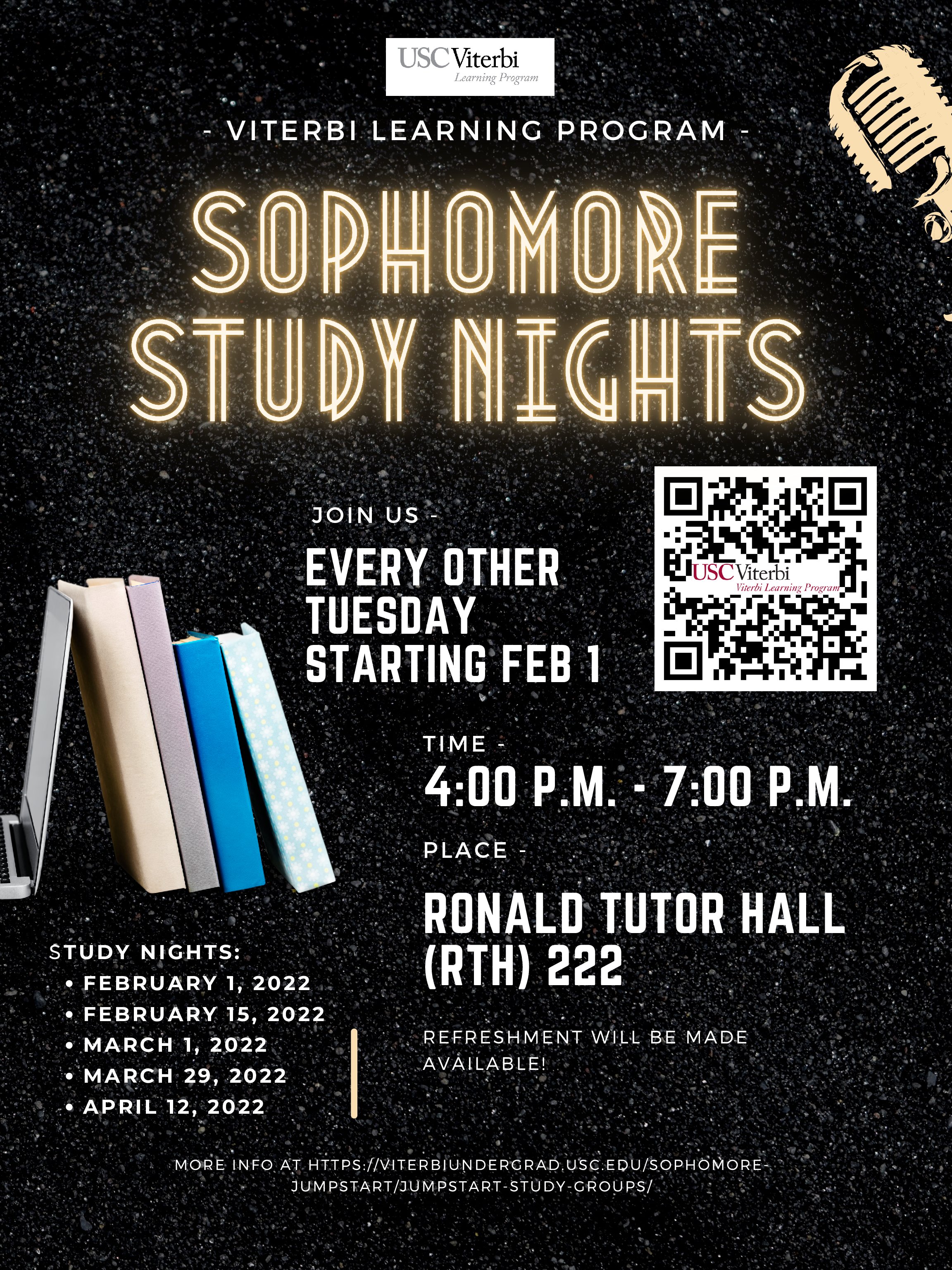 Featured image for “Sophomore Study Night Next Tuesday, April 12th!”