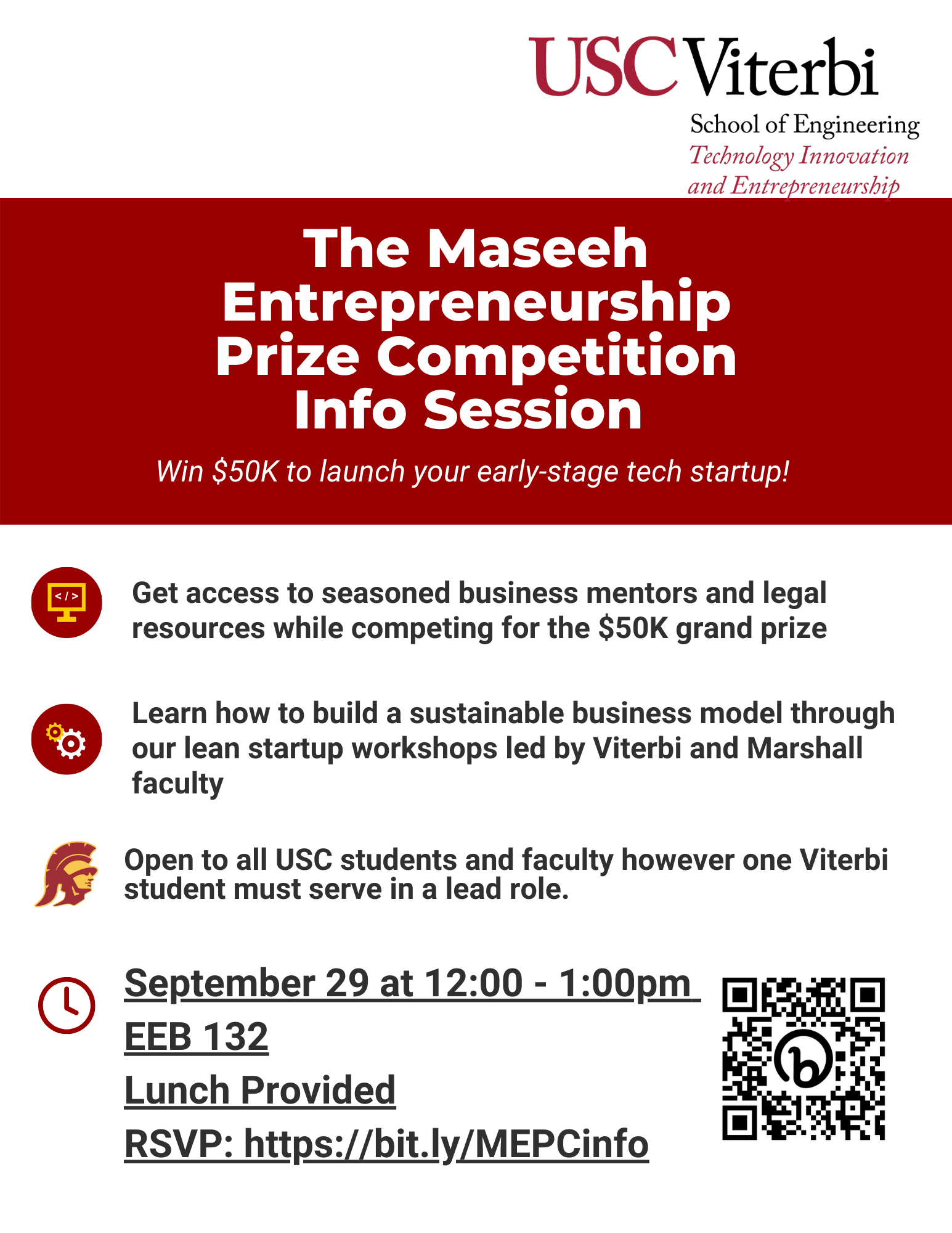 Featured image for “Maseeh Entrepreneurship Prize Competition: Info Session”