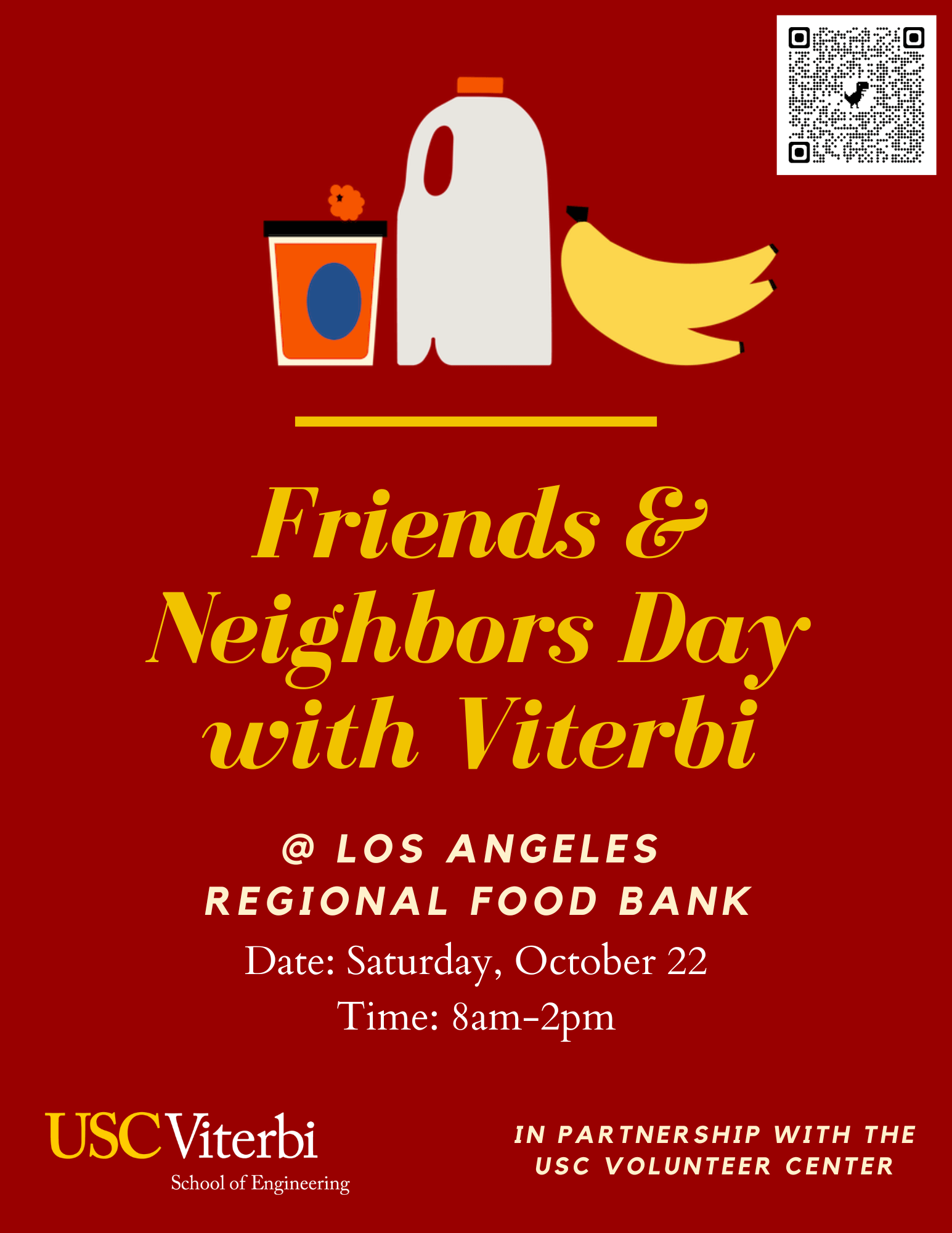 Featured image for “Friends & Neighbors Day with Viterbi at Los Angeles Regional Food Bank”
