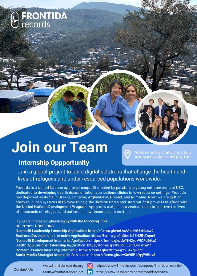 Featured image for “Internship Opportunity with USC/United Nations Project”