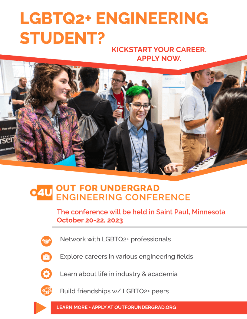 Featured image for “Out for Undergrad Engineering Conference”