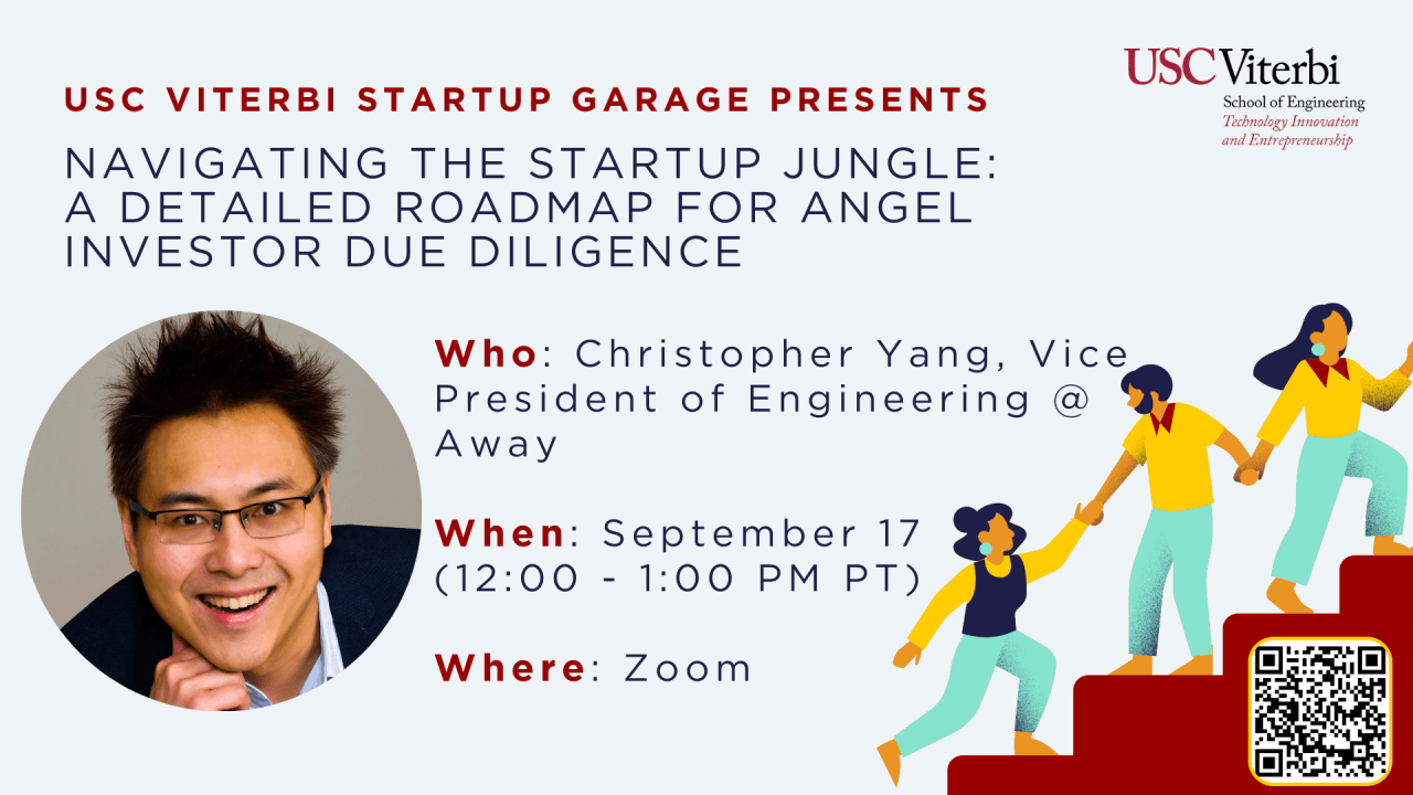 Featured image for “Navigating the Startup Jungle: A Detailed Roadmap for Angel Investor Due Diligence – 9/27”