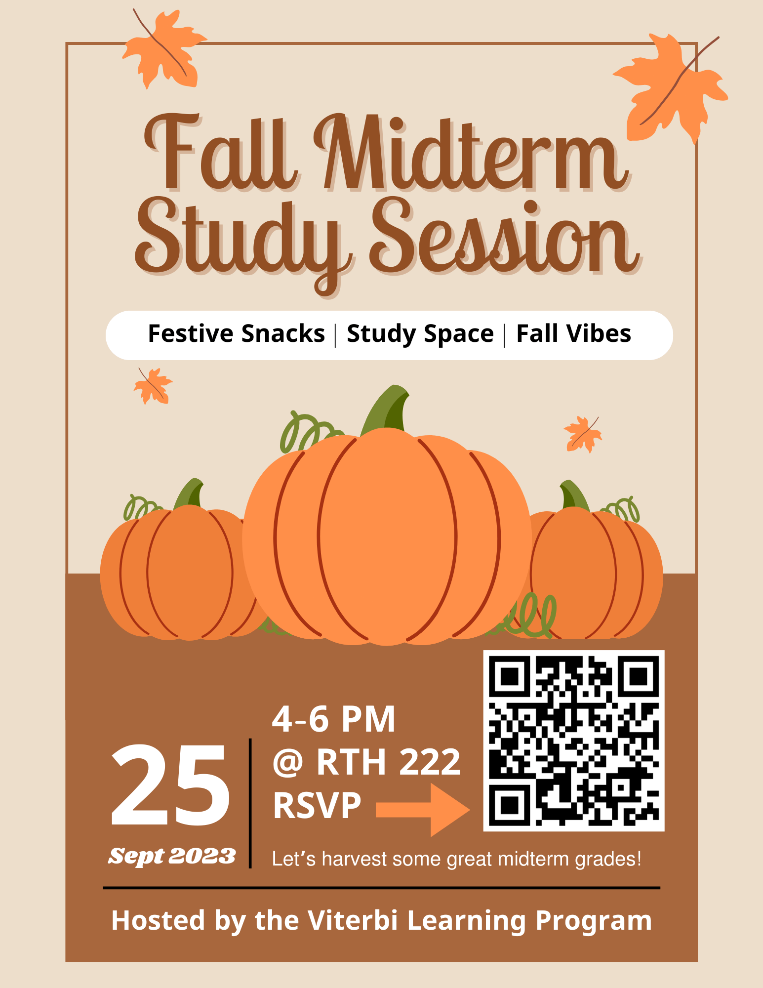 Featured image for “Join the Fall Midterm Study Session – 9/25”