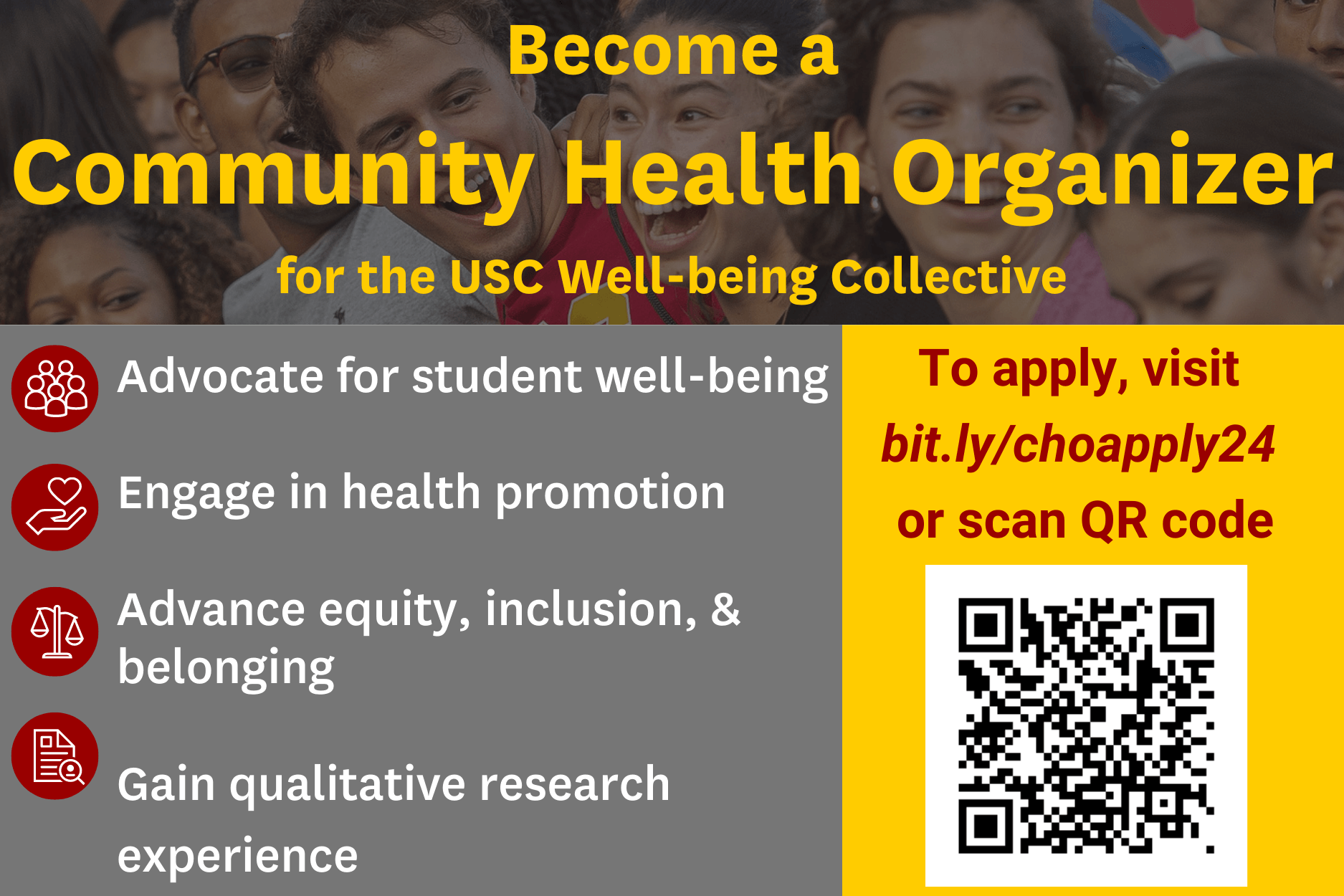 Featured image for “Become a Community Health Organizer for the USC Well-being Collective”