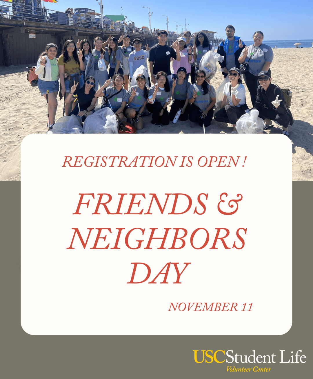 Featured image for “Volunteers Needed, Friends & Neighbors Day! Saturday, November 11”