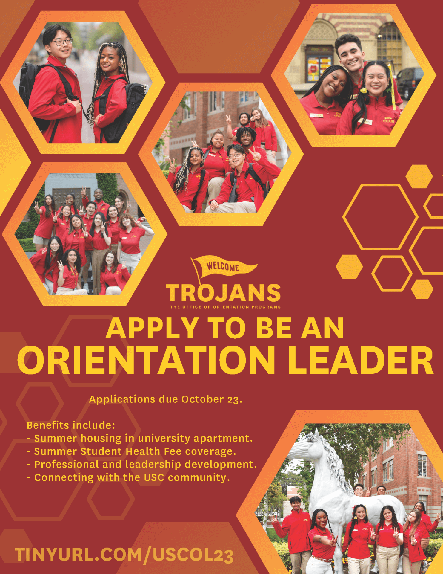 Apply to Be an Orientation Leader Summer 2024 10/23 Application