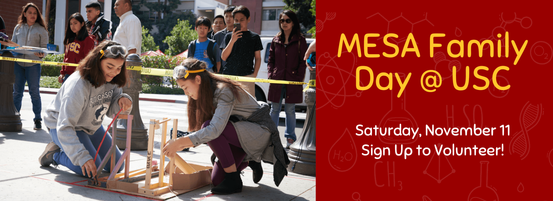 Featured image for “Volunteer for MESA Family Day @ USC – Saturday, November 11”
