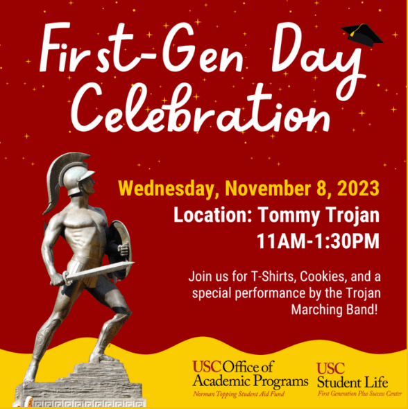 Featured image for “First-Gen Day Celebration – Wednesday, November 8”